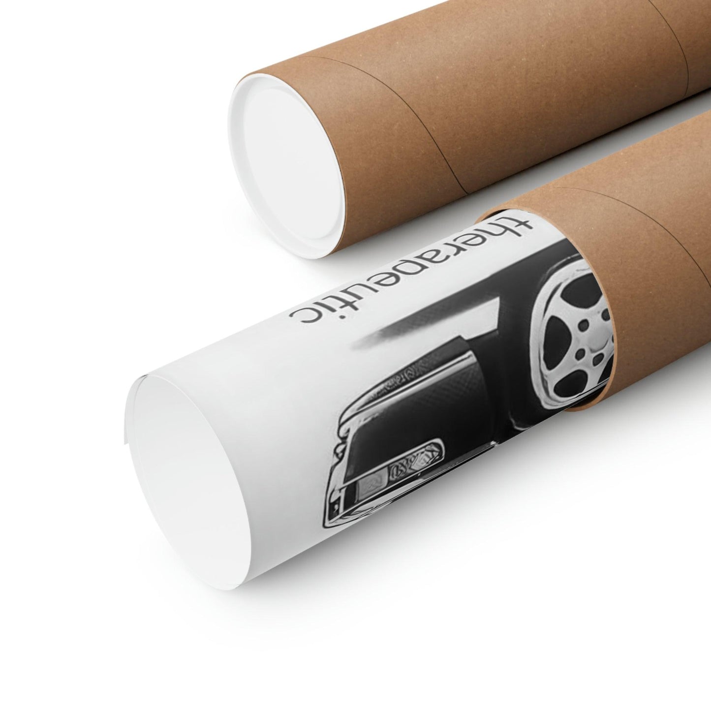 Vintage 911 Cabriolet Ad Poster - Get More Air - Museum-Grade Matte Print - Car, Art and Ad Enthusiast - AI Enhanced from Original - AI Print Spot