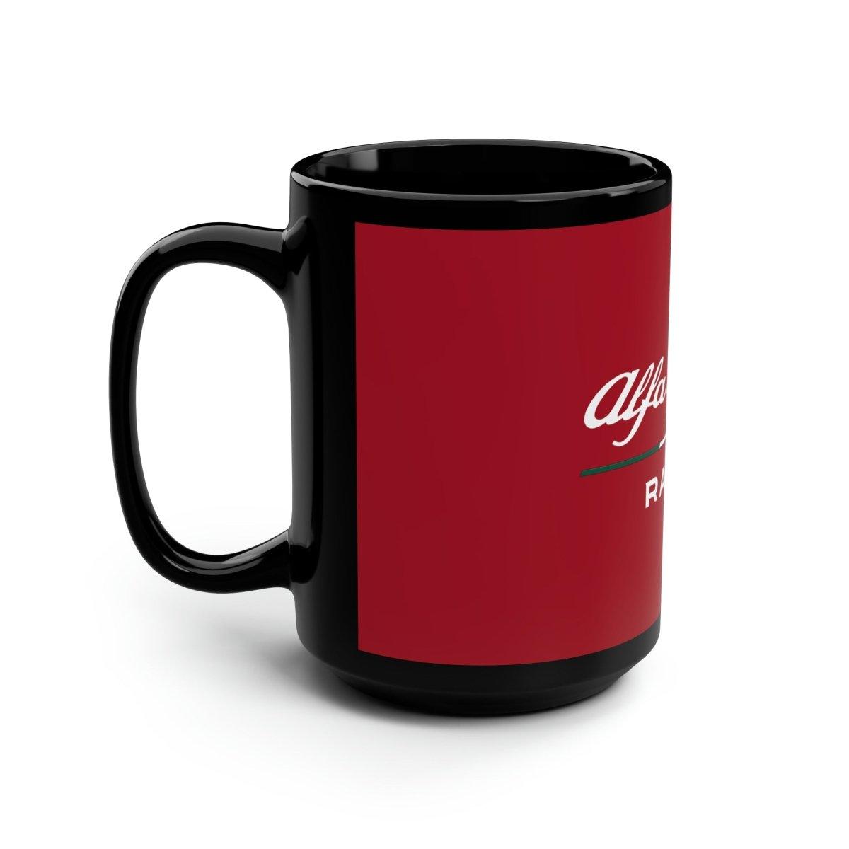 Alfa Romeo Racing Rosso & Black Heritage 15oz Coffee Mug - AI Print Spot