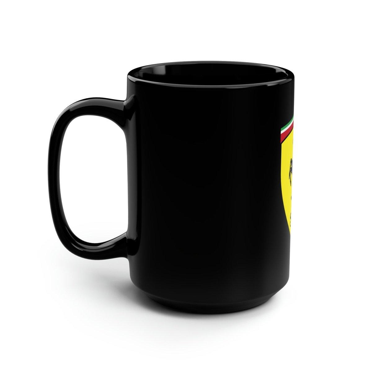 Ferrari Prancing Horse Crest Colorful 15oz Coffee Mug - AI Print Spot