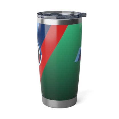 BMW 20oz Tumbler in M3 Isle of Man Green - 50 Jahre - M Piping & Logo - Limited Edition - Stainless Steel - M GX Car Enthusiast