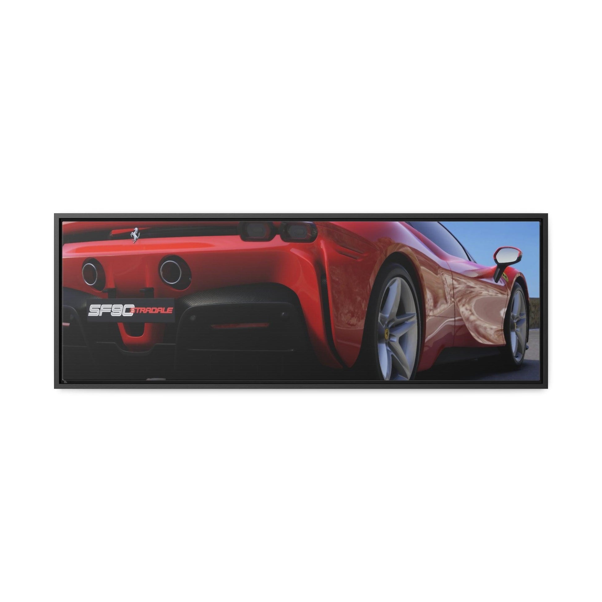 Ferrari SF90 Asphalt Dominator Canvas Art - Custom, Personalized - Canvas - AI Print Spot