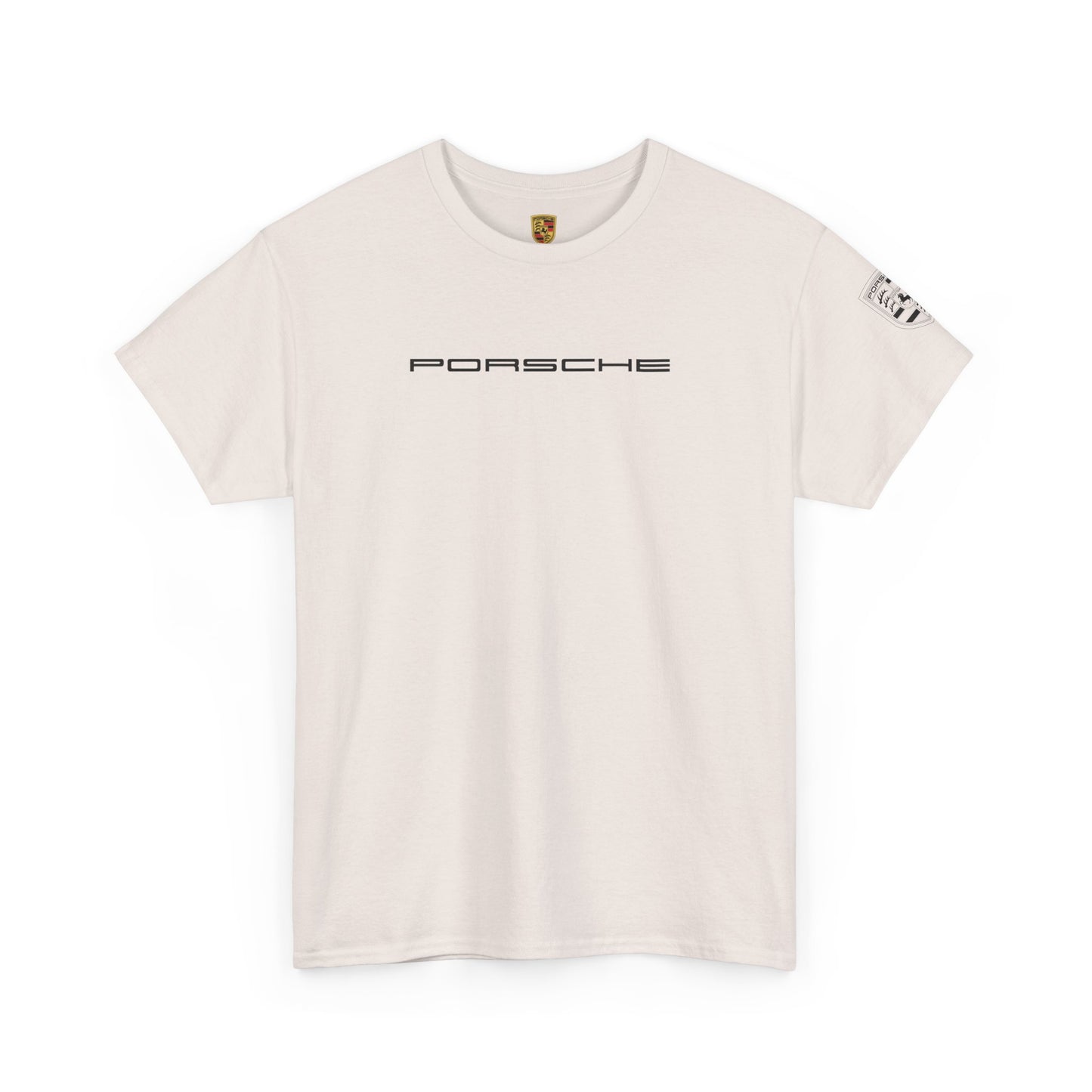 Porsche Unisex Heavy Cotton Tee - Casual Automotive Summer Style Shirt - 13 Colors