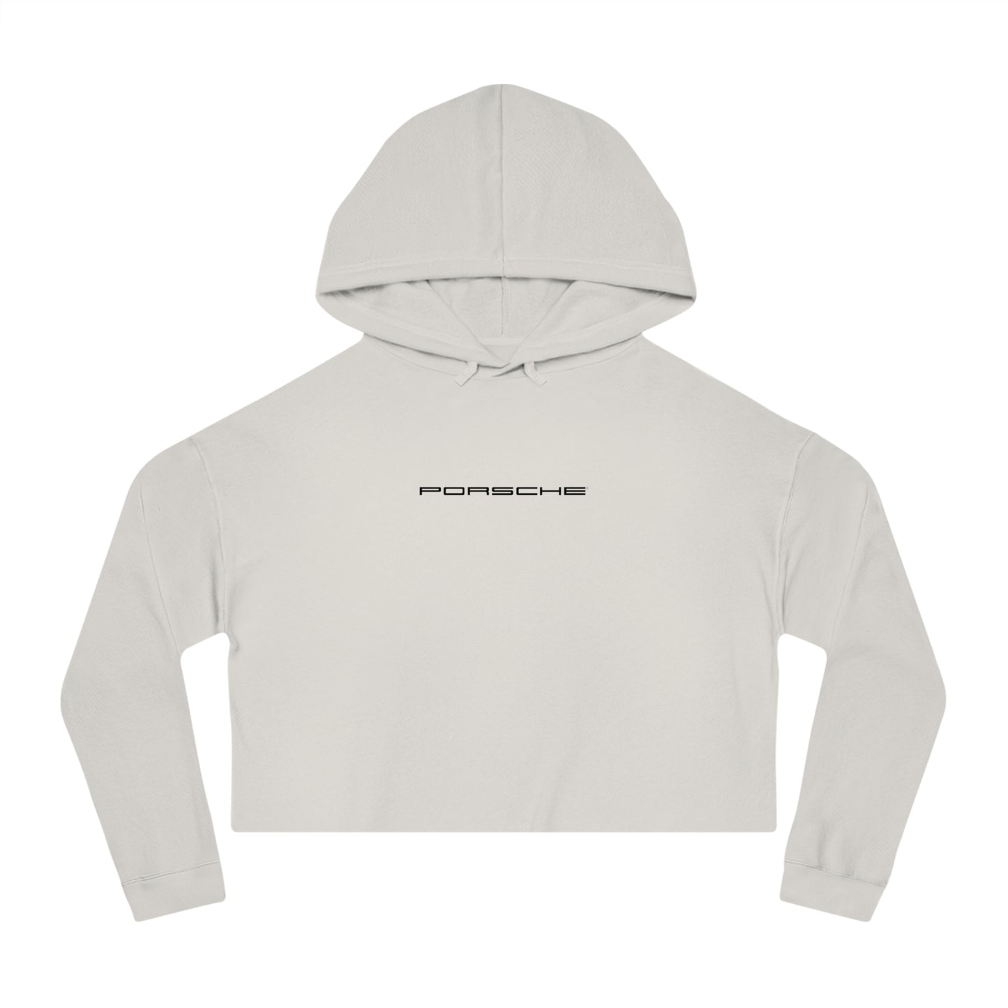 Porsche Crest Crop Hoodie for Women - 8 Colors