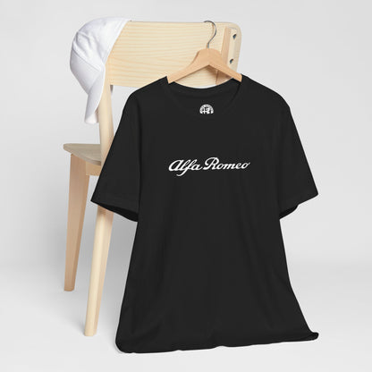 Alfa Romeo Bella+Canvas Camiseta de manga corta - Camiseta de algodón unisex ética - Made in USA