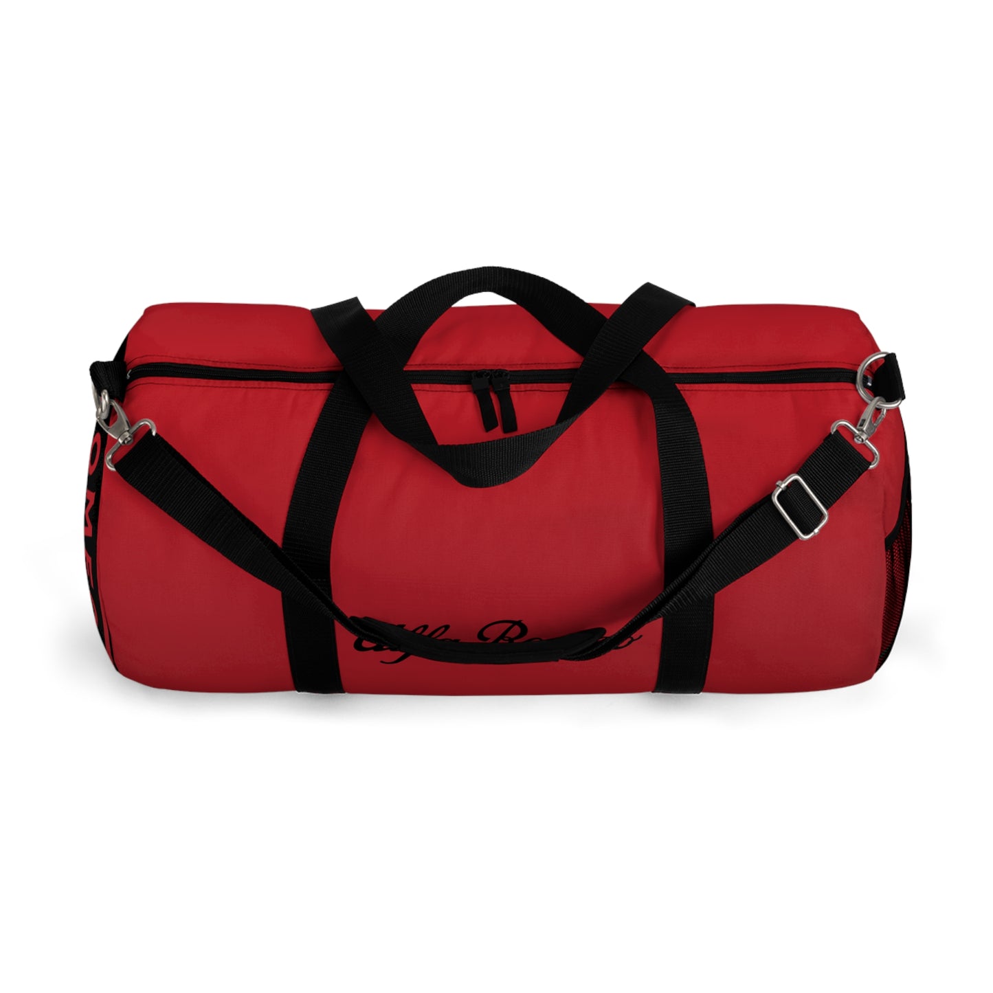 Alfa Romeo Duffel Bag - Rosso Etna Lightweight Gym and Travel Bag