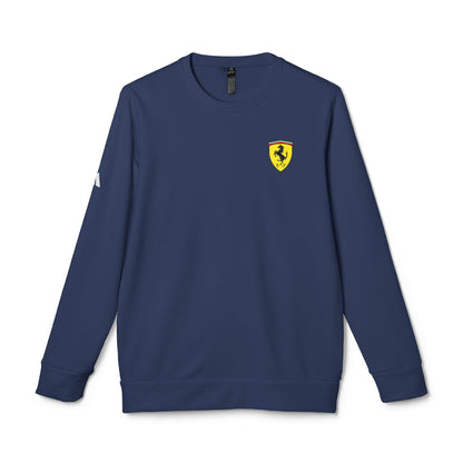 adidas Unisex Fleece Sweatshirt with Ferrari Scuderia Logo – Premium Comfort Meets Racing Style