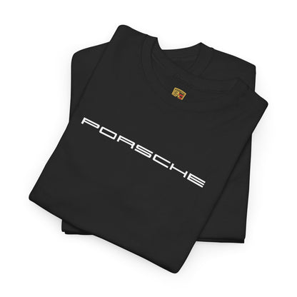 Porsche Unisex Heavy Cotton Tee - Casual Automotive Summer Style Shirt - 13 Colors