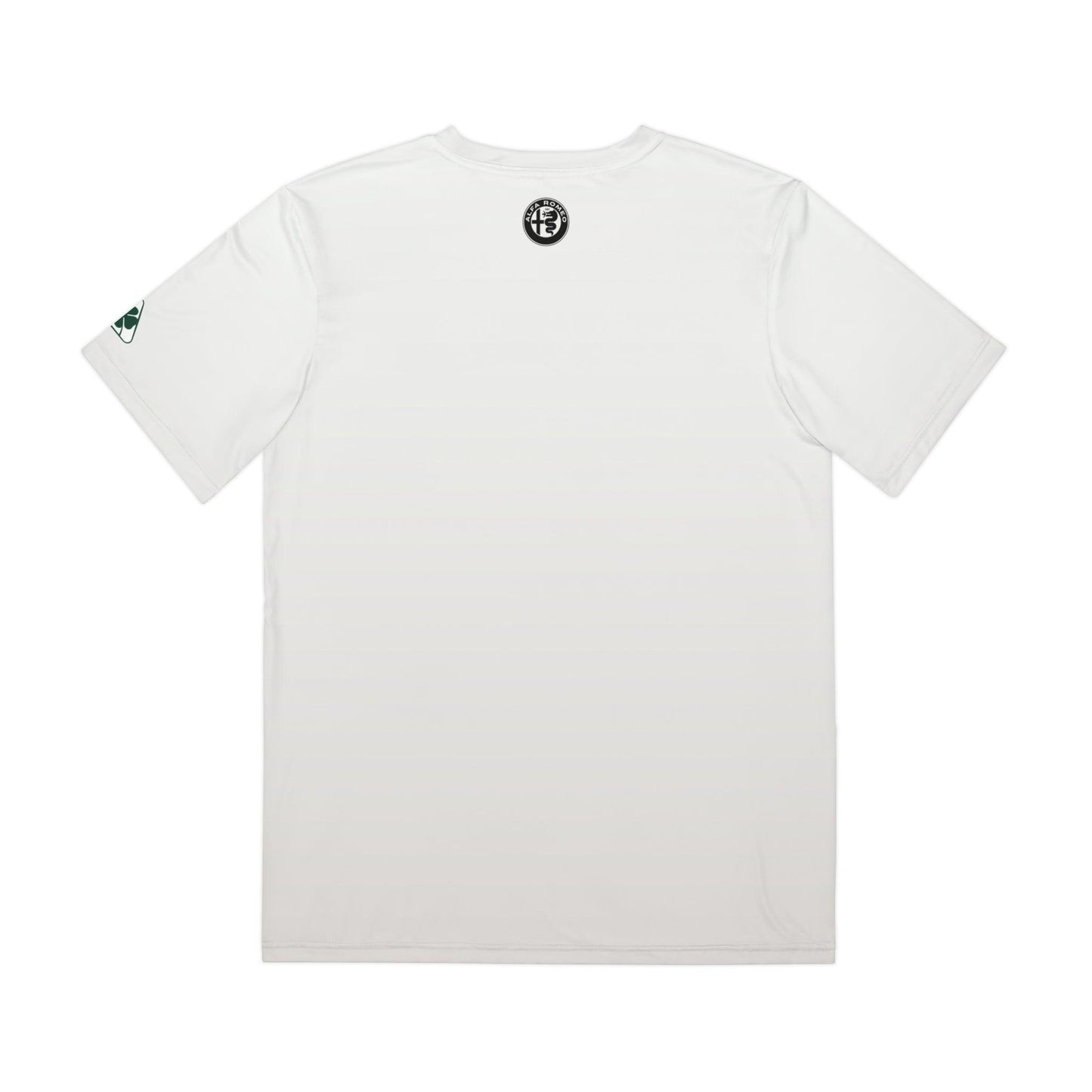 Alfa Romeo Trofeo White Men's Performance Tee - Moisture-Wicking Comfort, Made in USA - Quadrifoglio Style - AI Print Spot