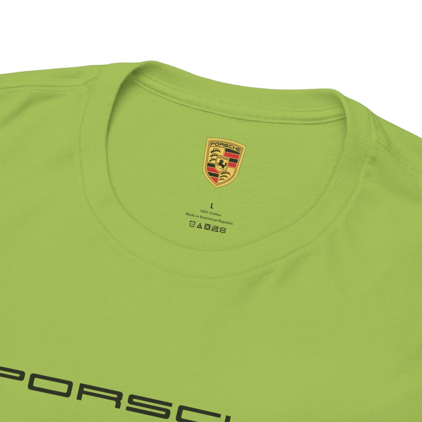 Porsche Unisex Heavy Cotton Tee - Casual Automotive Summer Style Shirt - 13 Colors