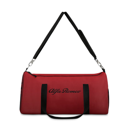 Alfa Romeo Duffel Bag - Rosso Etna Lightweight Gym and Travel Bag