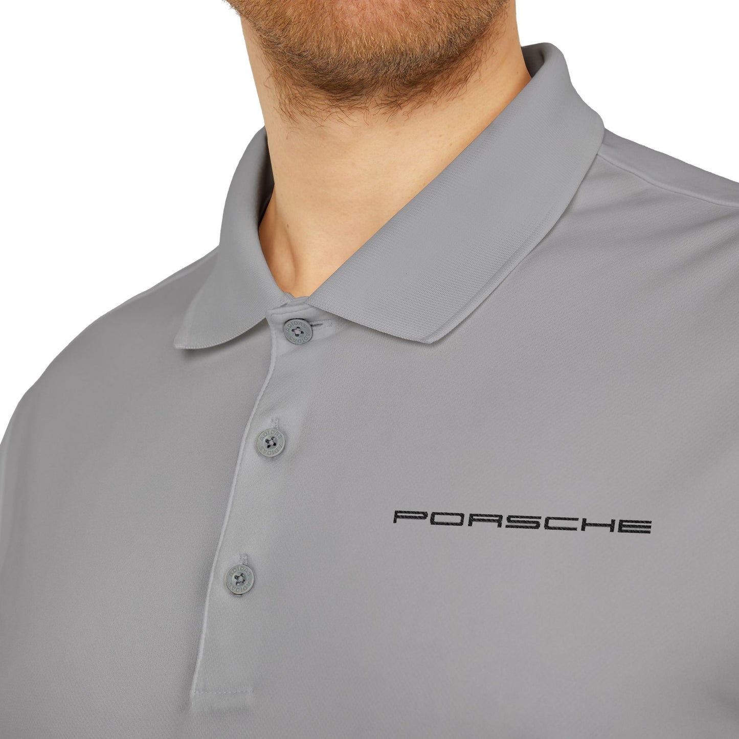 Porsche Adidas Performance Polo Shirt Embroidered in Black - Multiple Colors