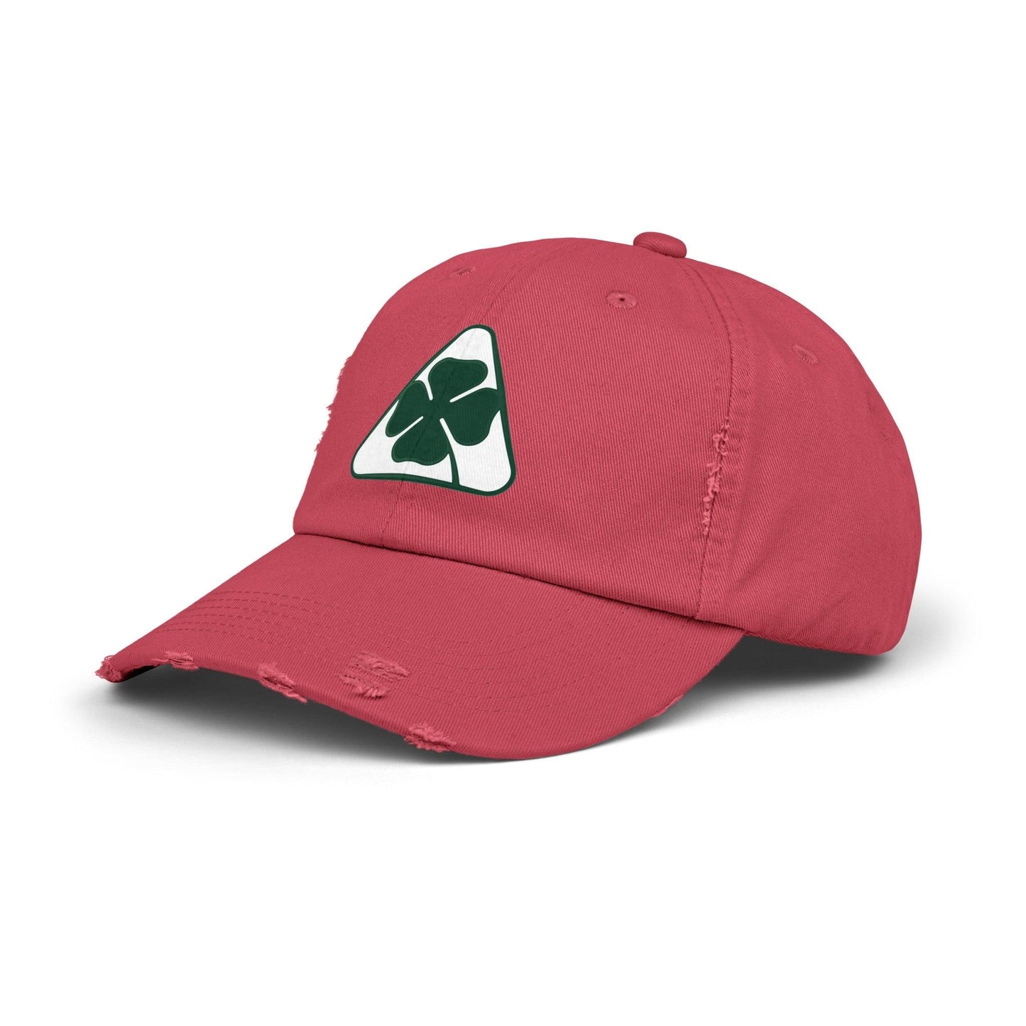 Alfa Romeo Quadrifoglio Hat - Unisex Distressed Cap, Adjustable Fit - Multiple Colors - AI Print Spot