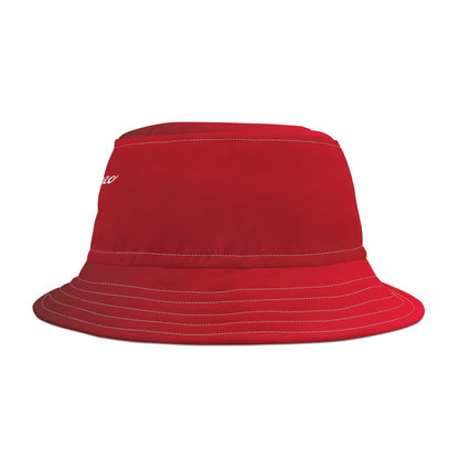 Alfa Romeo 4C Bucket Hat - Rosso Competizione Red, Made in USA - AI Print Spot