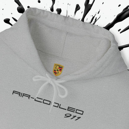 Porsche 911 Air-Cooled Unisex Hoodie -- Heritage - Homage - Cozy Hooded Sweatshirt - Gift - Vintage - Hang Out in Warmth - Car Enthusiast Hoodie AI Print Spot