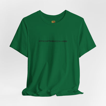 Porsche Inspired Logo Bella+Canvas Short-Sleeve Tee - 16 Colors - Ethical Unisex Cotton T-Shirt - Made in USA