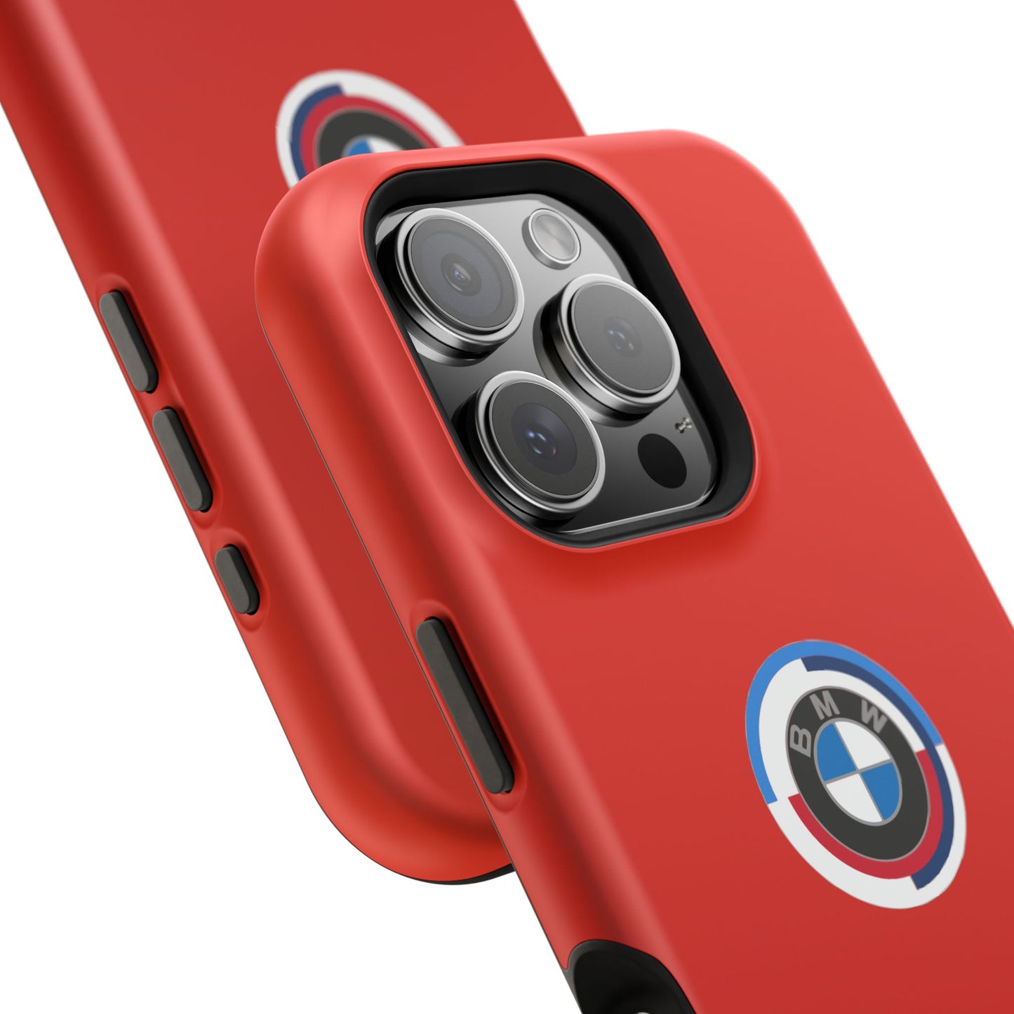 BMW G8X Toronto Red iPhone MagSafe Tough Case - 50 Jahre Logo and M Piping