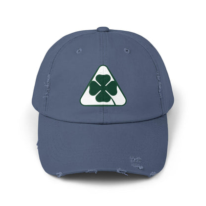 Alfa Romeo Quadrifoglio Hat - Unisex Distressed Cap, Adjustable Fit - Multiple Colors - AI Print Spot