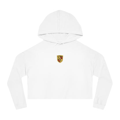 Porsche Crest Crop Hoodie for Women in 8 Colors