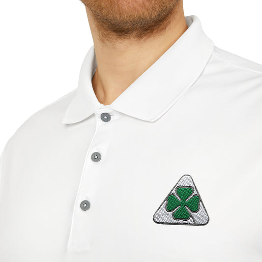 adidas Unisex Performance Polo – Alfa Romeo Quadrifoglio Embroidered