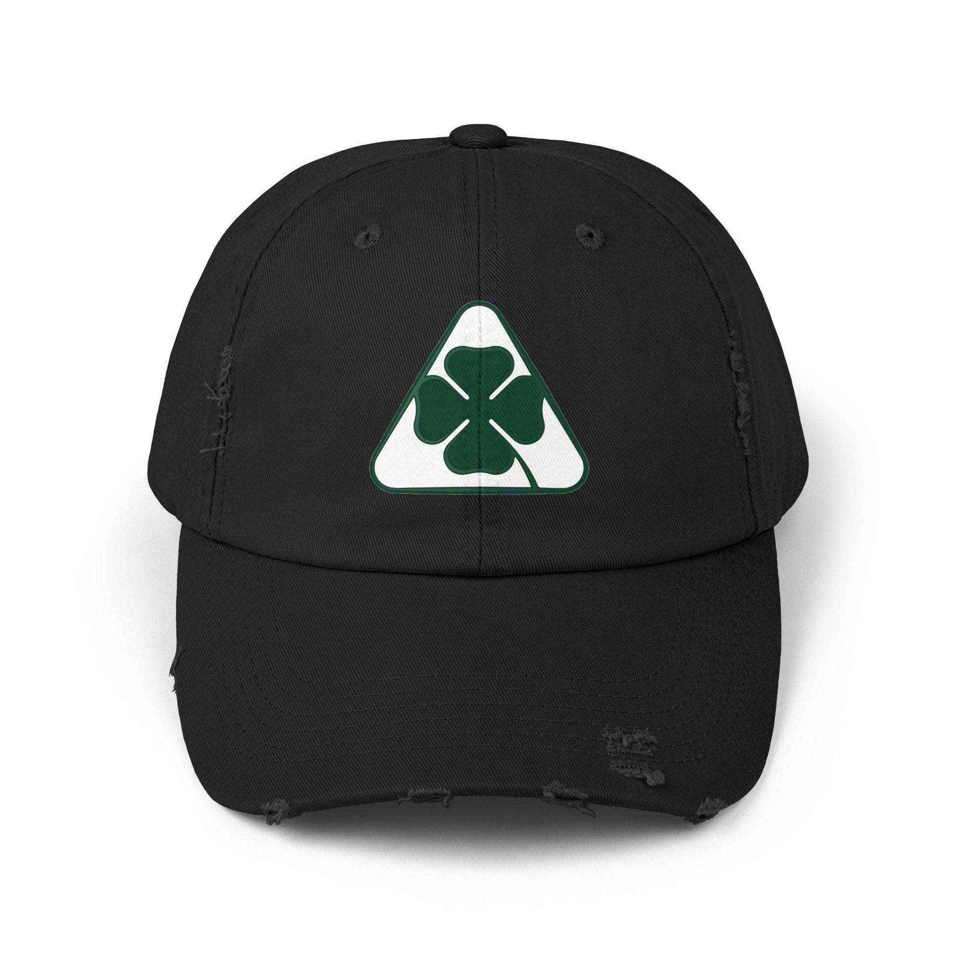 Alfa Romeo Quadrifoglio Hat - Unisex Distressed Cap, Adjustable Fit - Multiple Colors - AI Print Spot