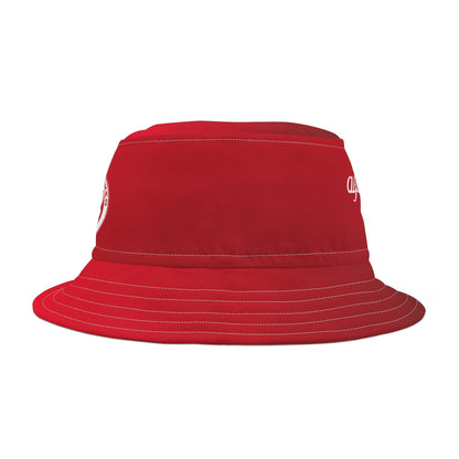 Alfa Romeo 4C Bucket Hat - Rosso Competizione Red, Made in USA - AI Print Spot