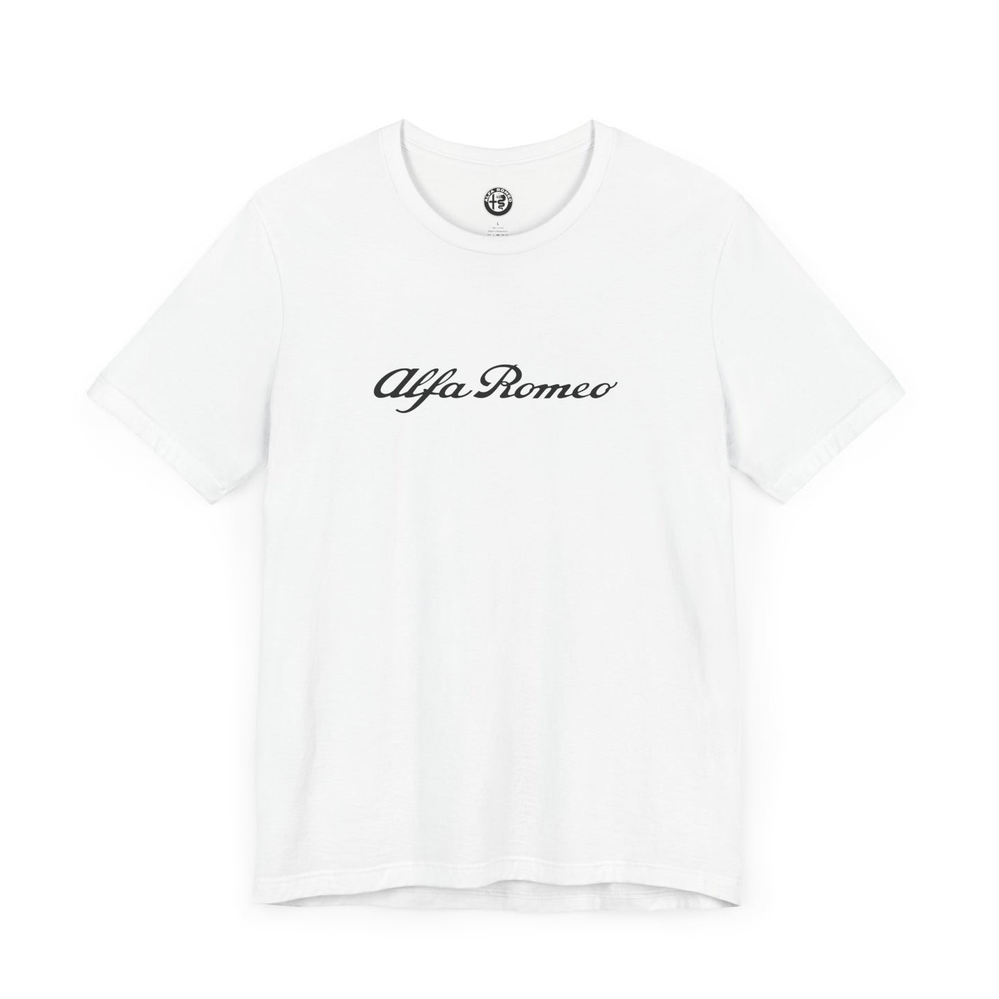 Alfa Romeo Bella+Canvas Camiseta de manga corta - Camiseta de algodón unisex ética - Made in USA