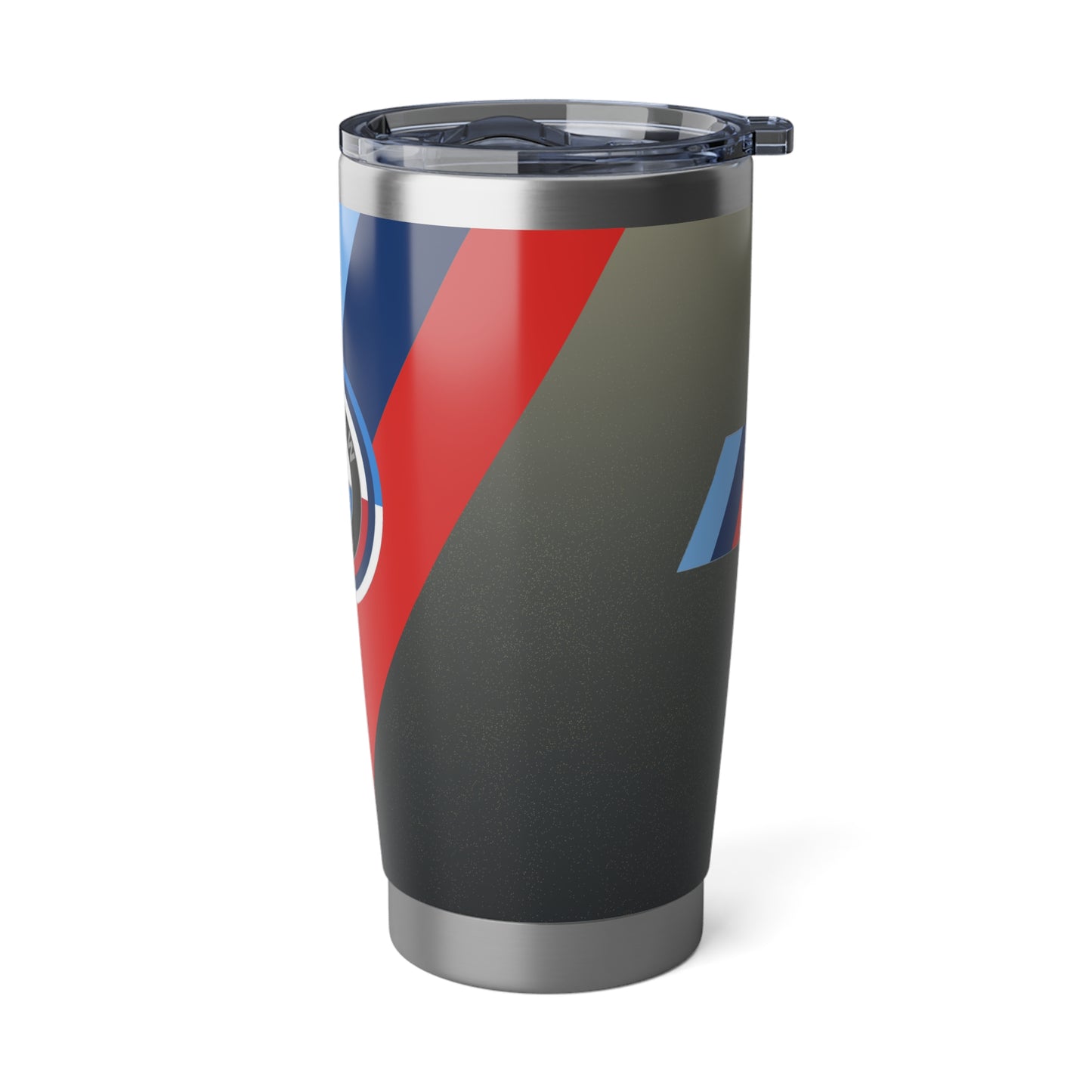 BMW 20oz Tumbler in Dravit Grey - 50 Jahre - M Piping & Logo - Limited Edition - Stainless Steel - Car Enthusiast - G80 Fans
