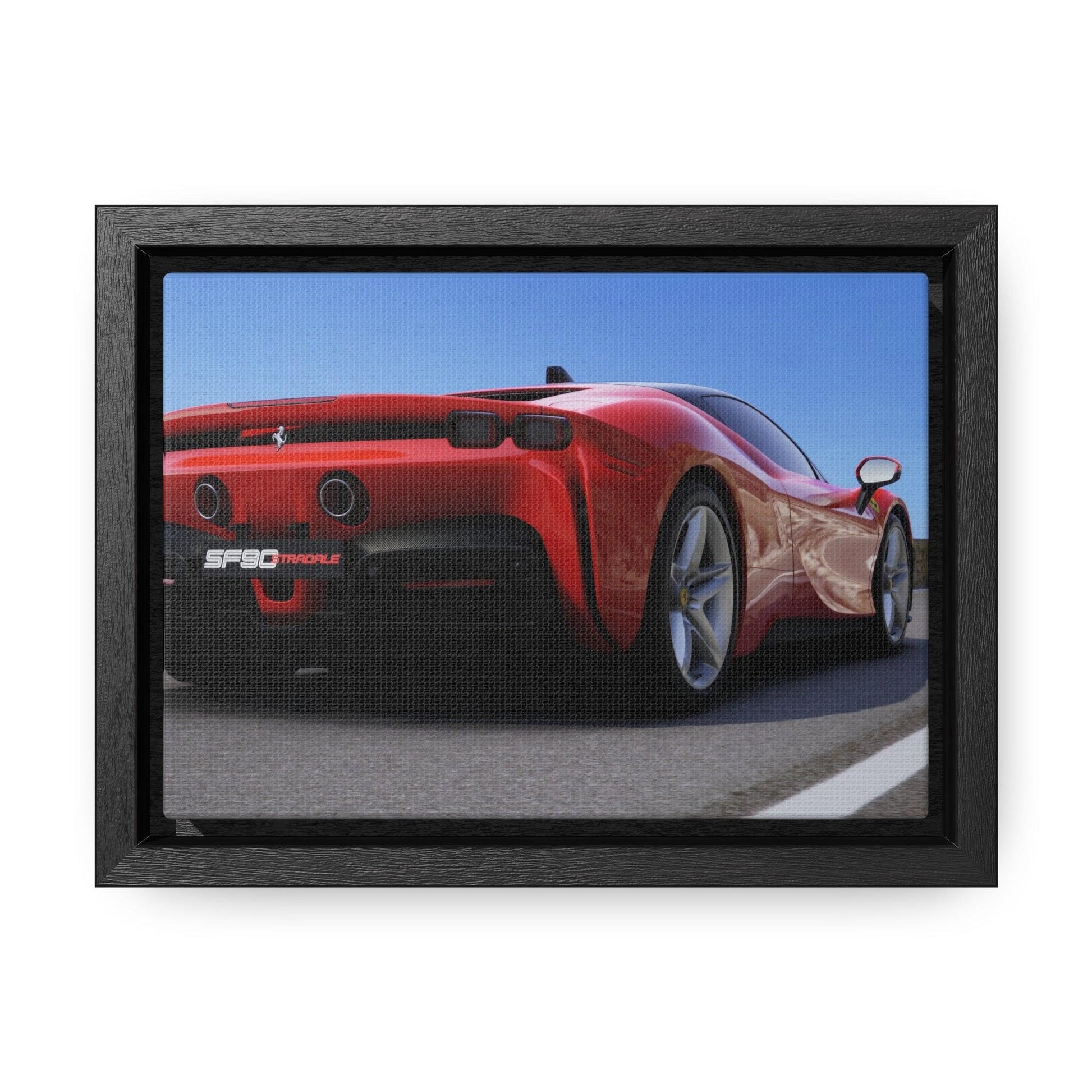 Ferrari SF90 Asphalt Dominator Canvas Art - Custom, Personalized - Canvas - AI Print Spot