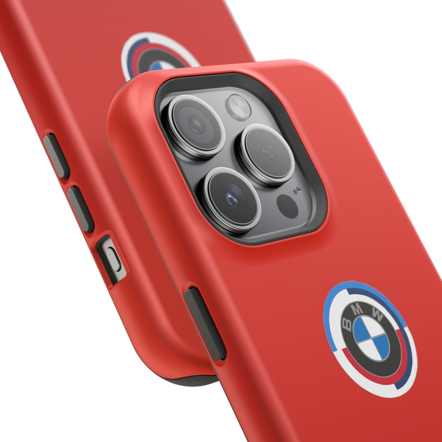 BMW G8X Toronto Red iPhone MagSafe Tough Case - 50 Jahre Logo and M Piping