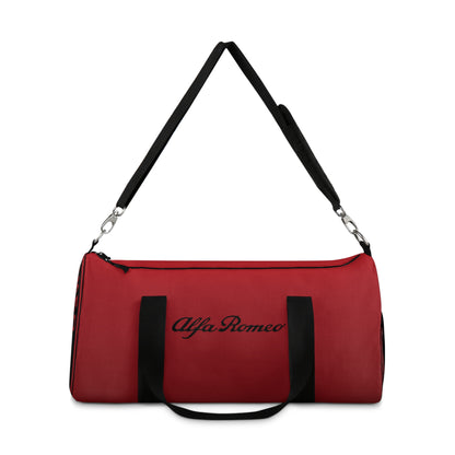 Alfa Romeo Duffel Bag - Rosso Etna Lightweight Gym and Travel Bag