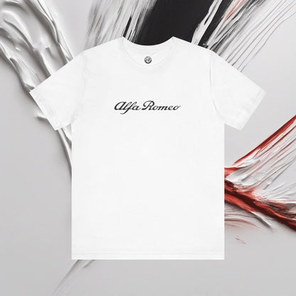 Alfa Romeo Bella+Canvas Camiseta de manga corta - Camiseta de algodón unisex ética - Made in USA