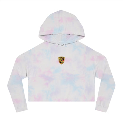 Porsche Crest Crop Hoodie for Women in 8 Colors