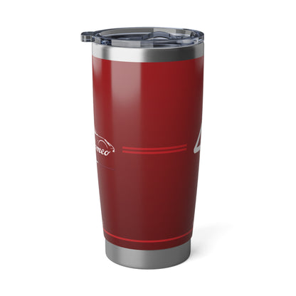 Alfa Romeo 4C Tumbler - 20oz Insulated Travel Mug, Rosso Alfa - Ideal for Racing Enthusiasts