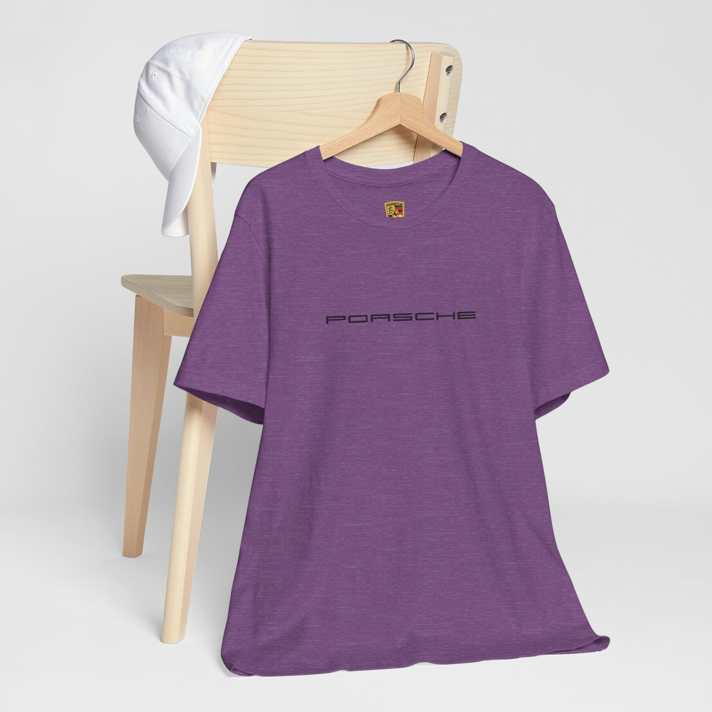 Porsche Inspired Logo Bella+Canvas Camiseta de manga corta - 16 colores - Camiseta de algodón unisex ética - Made in USA