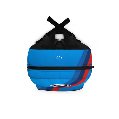 BMW M G8X Backpack - Limited Edition - Daytona Blue - 50 Jahre Logo - M Piping - Collector's Item - Premium Car Enthusiast Gear