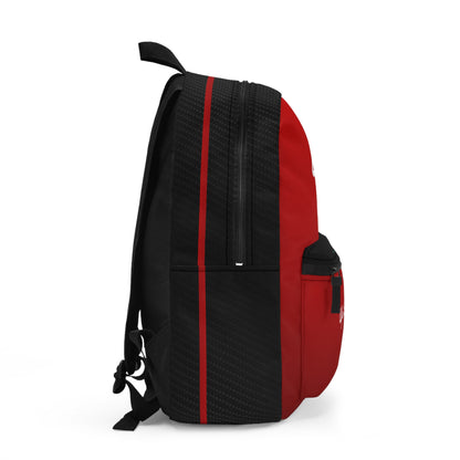 Alfa Romeo 4C Limited Edition Backpack – Alfa Rosso & Carbon Fiber Print