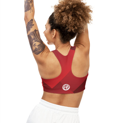 Alfa Romeo Performance Sports Bra - Rosso Etna Gradient, Medium Support