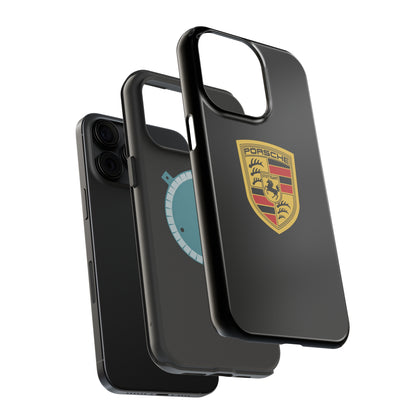 Porsche Crest iPhone MagSafe Elegance Case - Phone Case - AI Print Spot