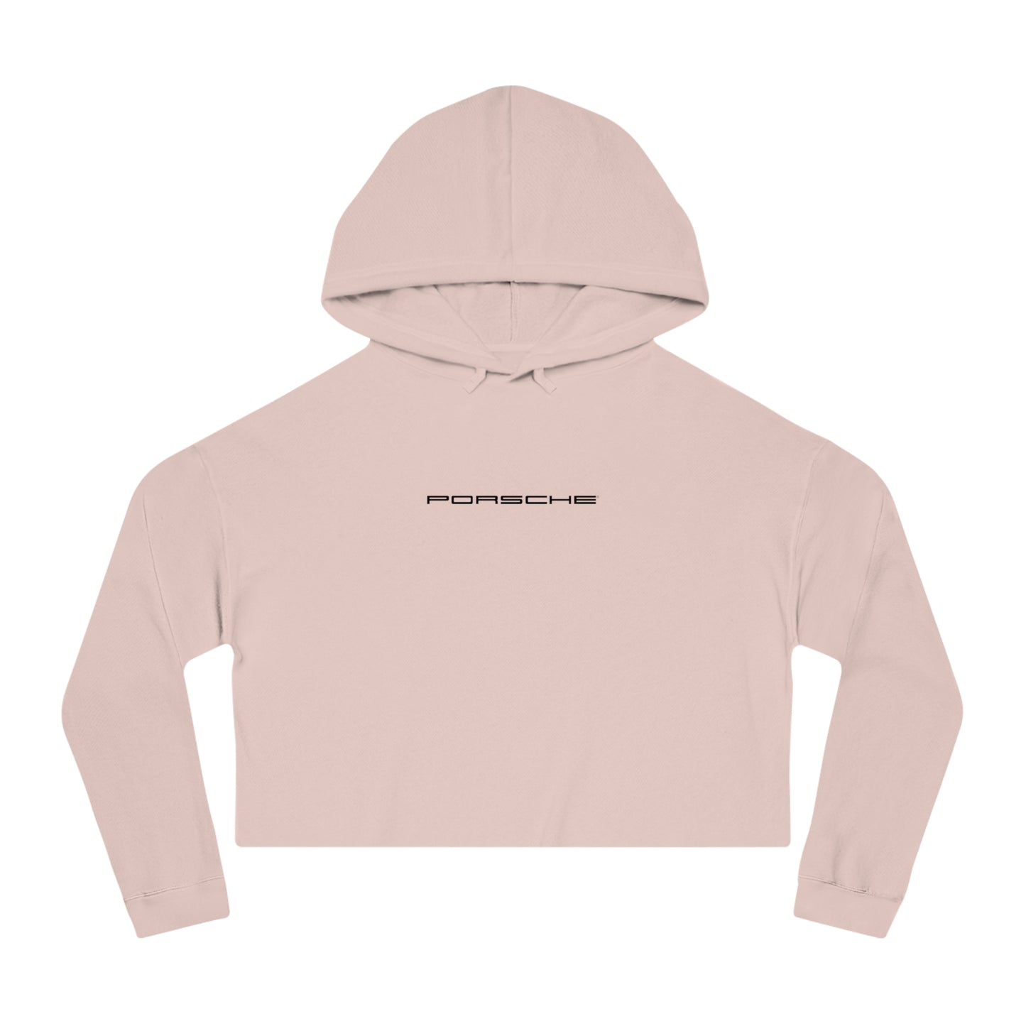 Porsche Crest Crop Hoodie for Women - 8 Colors