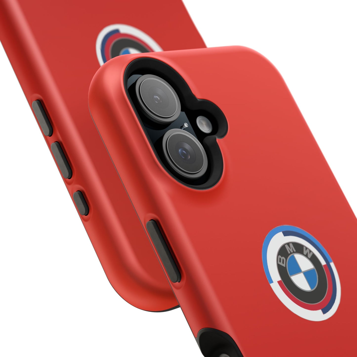 BMW G8X Toronto Red iPhone MagSafe Tough Case - 50 Jahre Logo and M Piping