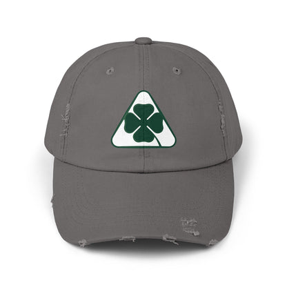 Alfa Romeo Quadrifoglio Hat - Unisex Distressed Cap, Adjustable Fit - Multiple Colors - AI Print Spot