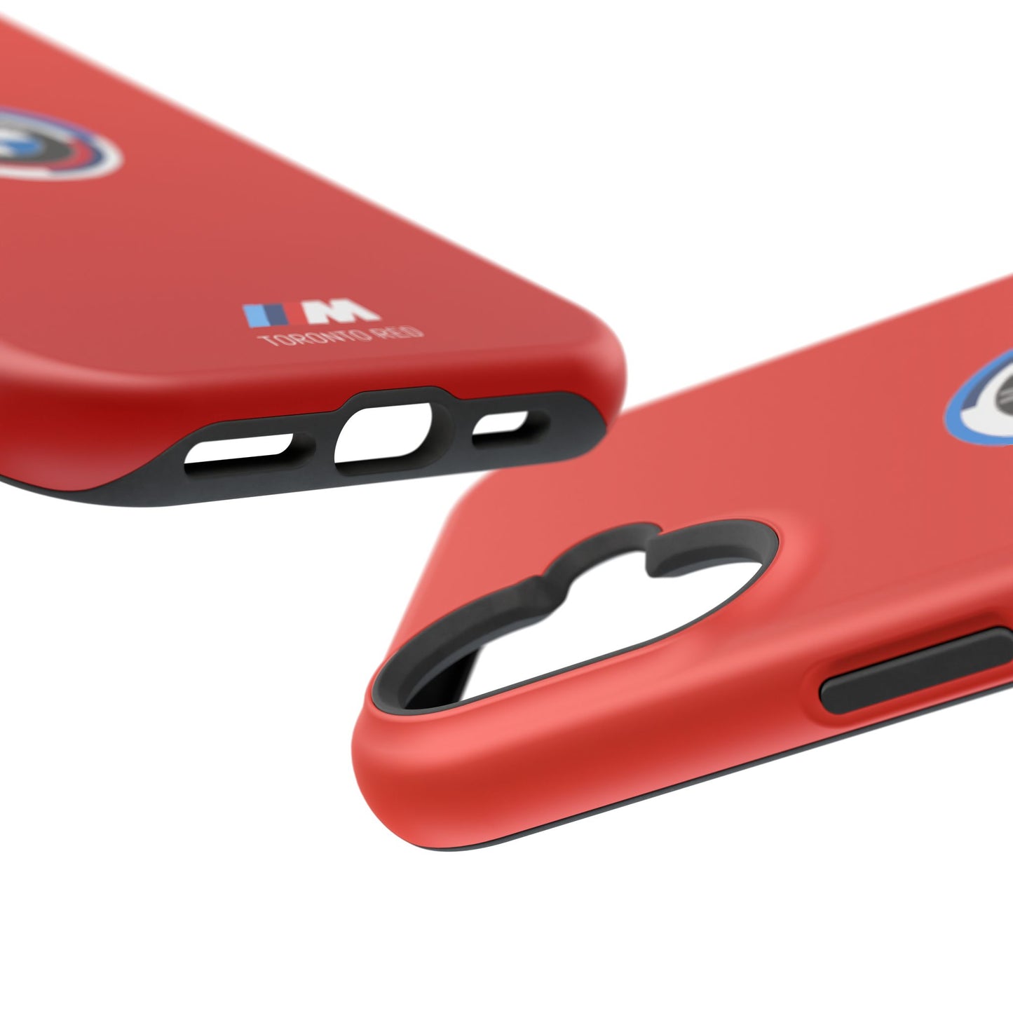 BMW G8X Toronto Red iPhone MagSafe Tough Case - 50 Jahre Logo and M Piping