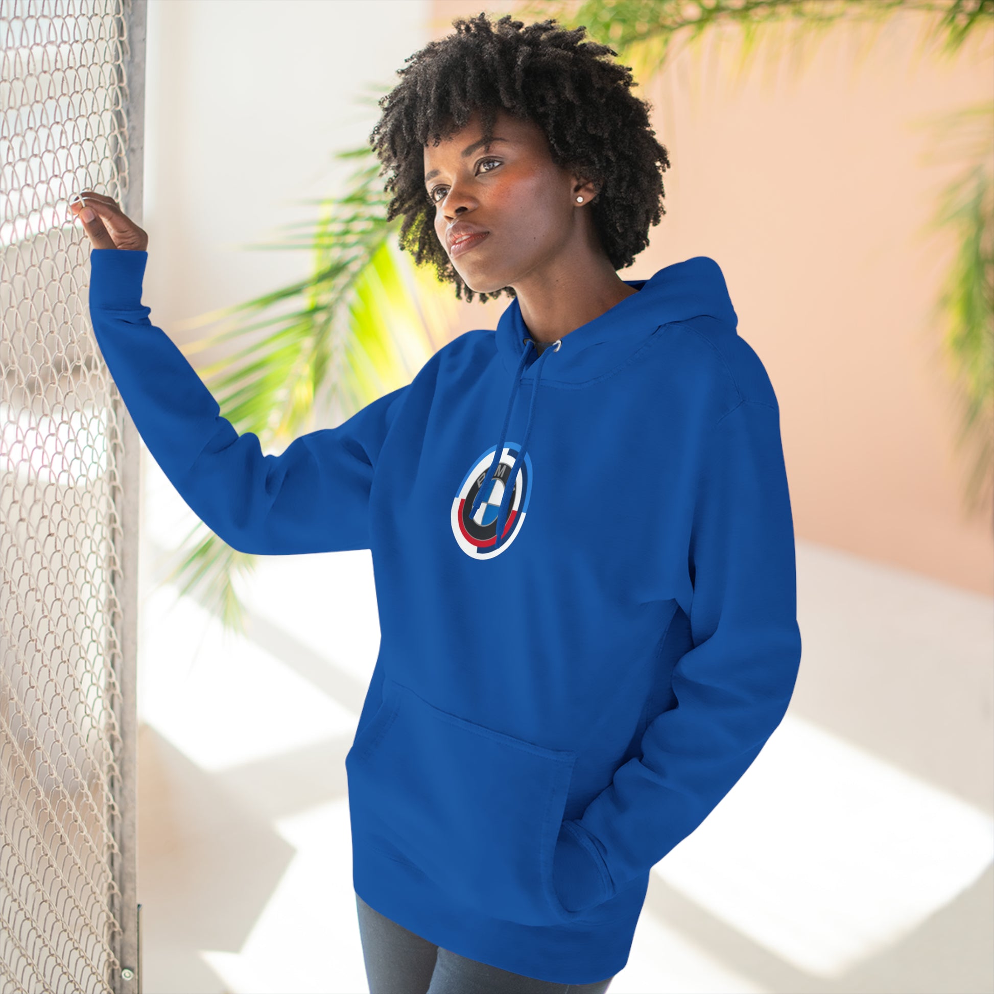 50 Jahre BMW M Series Hoodie - Half a Century of Excellence - Collector's Cozy Cotton-Poly Blend - Motorsport Fans - Limited Edition Comfort - AI Print Spot