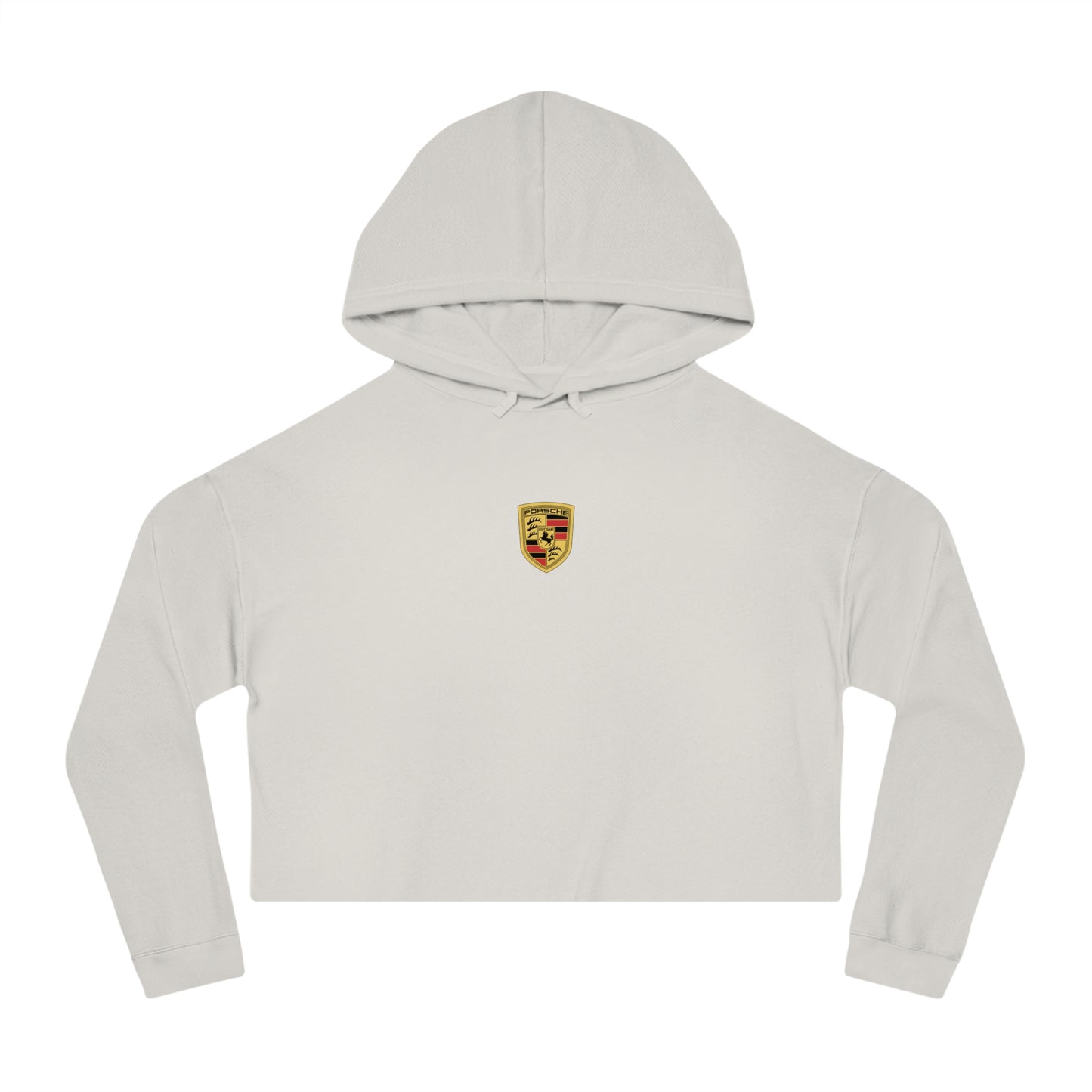 Porsche Crest Crop Hoodie for Women in 8 Colors