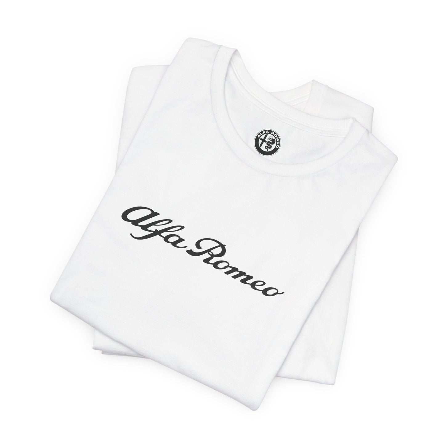 Alfa Romeo Bella+Canvas Camiseta de manga corta - Camiseta de algodón unisex ética - Made in USA