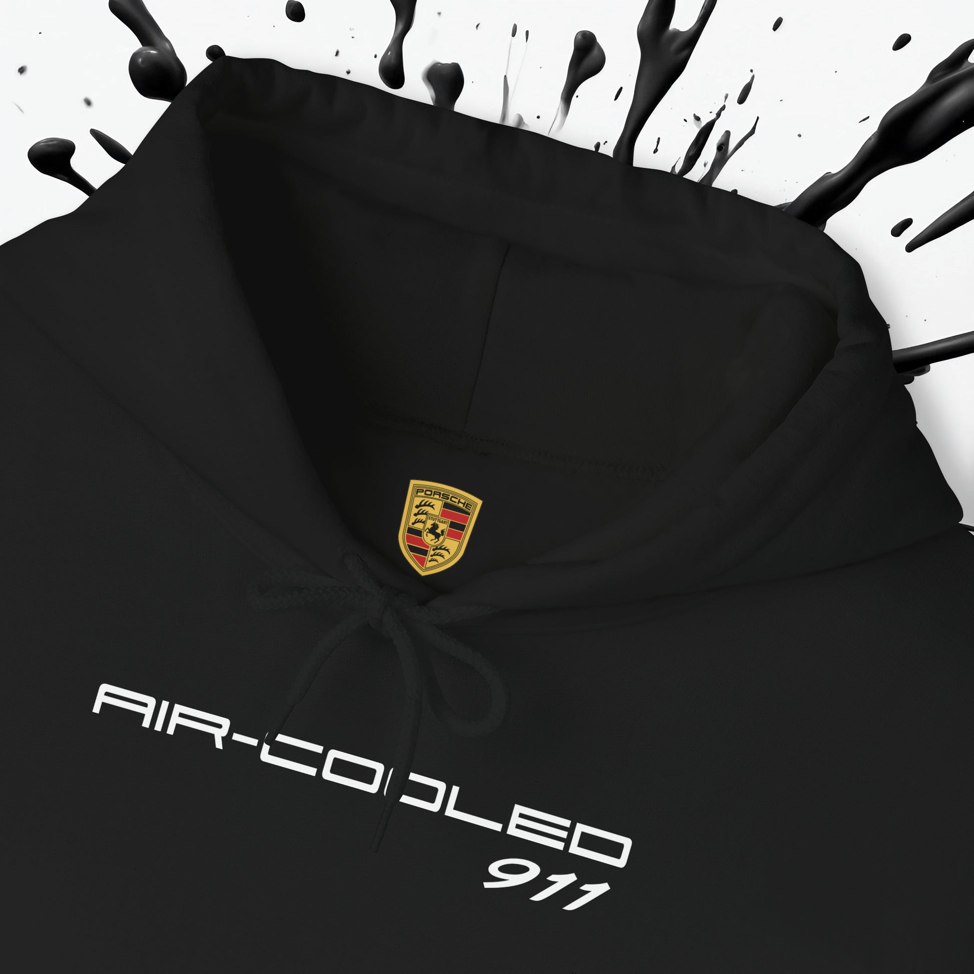 Porsche 911 Air-Cooled Unisex Hoodie -- Heritage - Homage - Cozy Hooded Sweatshirt - Gift - Vintage - Hang Out in Warmth - Car Enthusiast Hoodie AI Print Spot