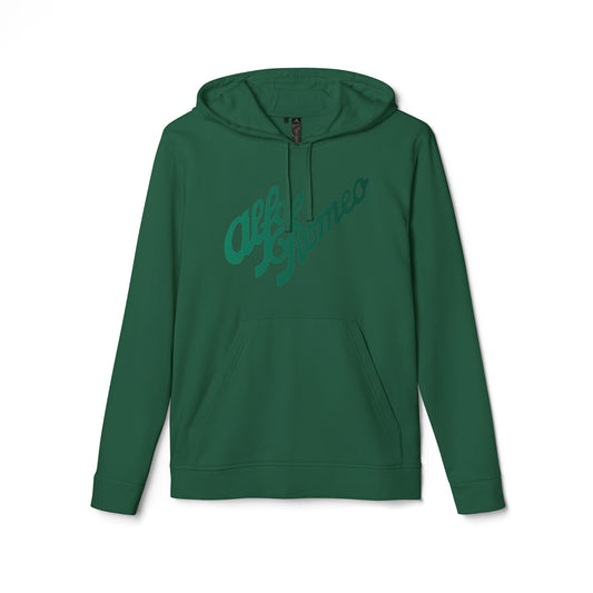 adidas Unisex Fleece Hoodie with 1930s Classic Alfa Romeo Script Logo – Timeless Style & Superior Comfort - Multiple Colors