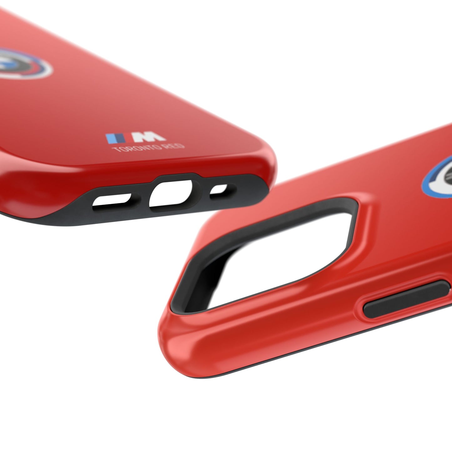 BMW G8X Toronto Red iPhone MagSafe Tough Case - 50 Jahre Logo and M Piping