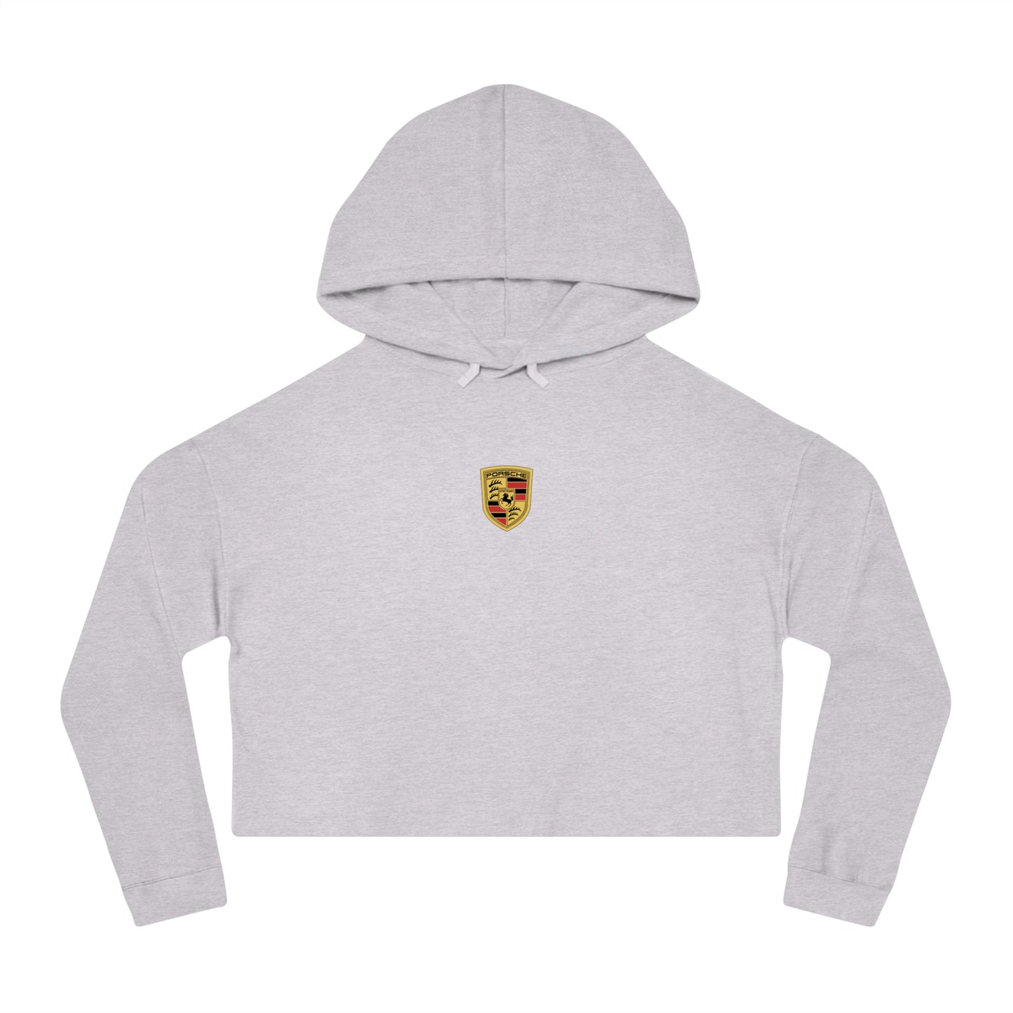 Porsche Crest Crop Hoodie for Women in 8 Colors