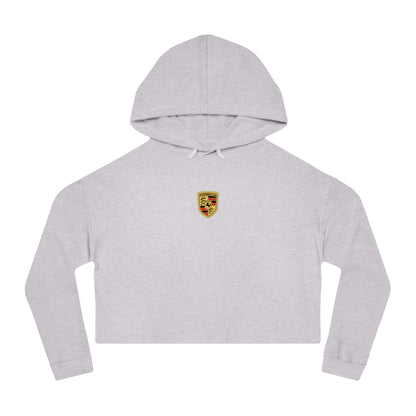 Porsche Crest Crop Hoodie for Women in 8 Colors